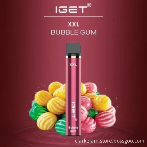 E Cigarette 1800 Puff Electronic Disposable Vape